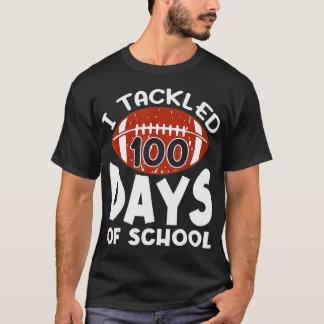 100-årsdagen av skolan tog jag upp 100 dagar i sko t shirt