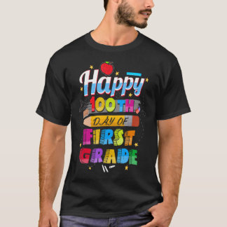 100-årsdagen för första Klass-Lycklig 100 D T Shirt