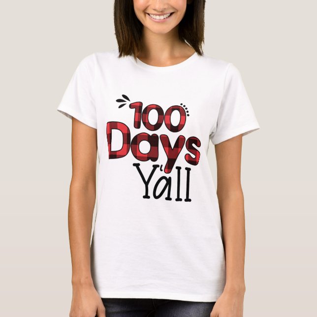 100-årsdagen för läraren i Student T Shirt (Framsida)