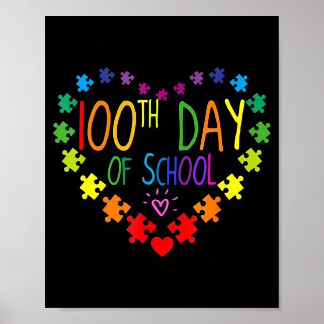 100-årsdagen för lärarmedvetandet i skolan poster (Framsidan)