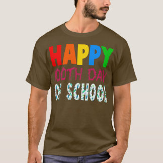 100-årsdagen för lärarnas skolgång Boys Girls Teac T Shirt