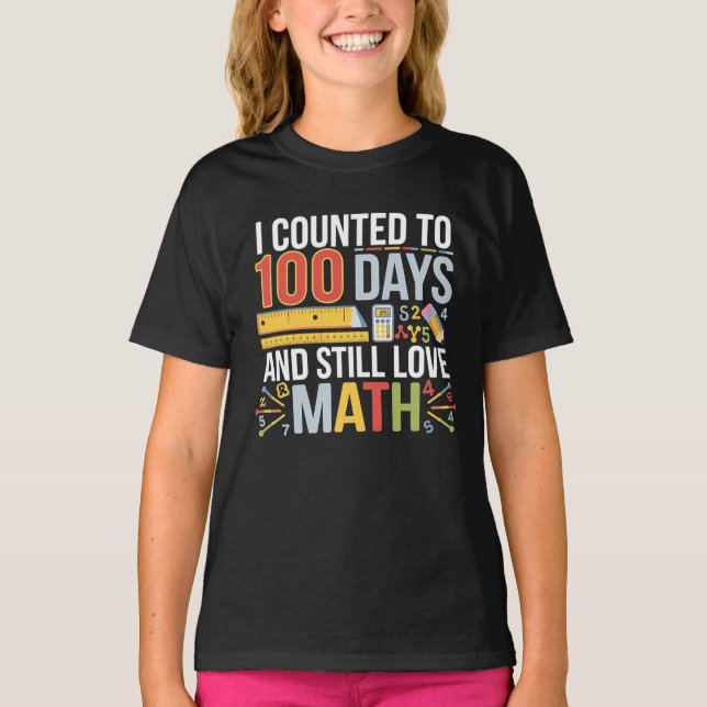 100-årsdagen för skolan T-Shirt - Roligten Math Fi (Framsida)