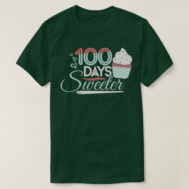 100-årsdagen för skollärare, sötgodis 1 t shirt (Design framsida)