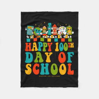 100-årsdagen för skolläraren Student Kids Groovy H Fleecefilt