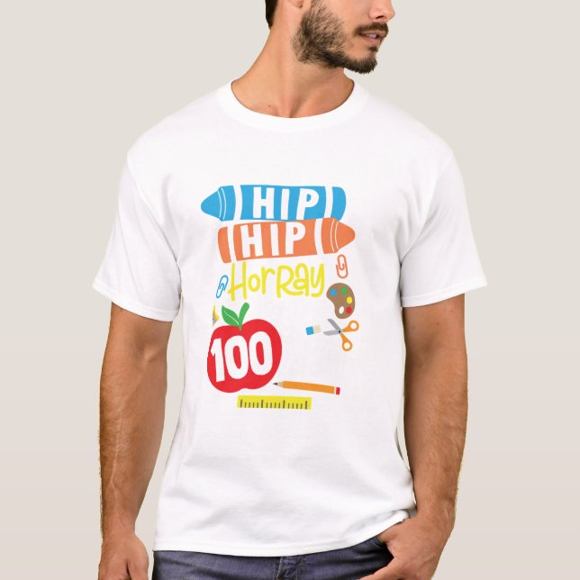 100-årsdagen för skollärarnas Långärmad T Shirt (Framsida)
