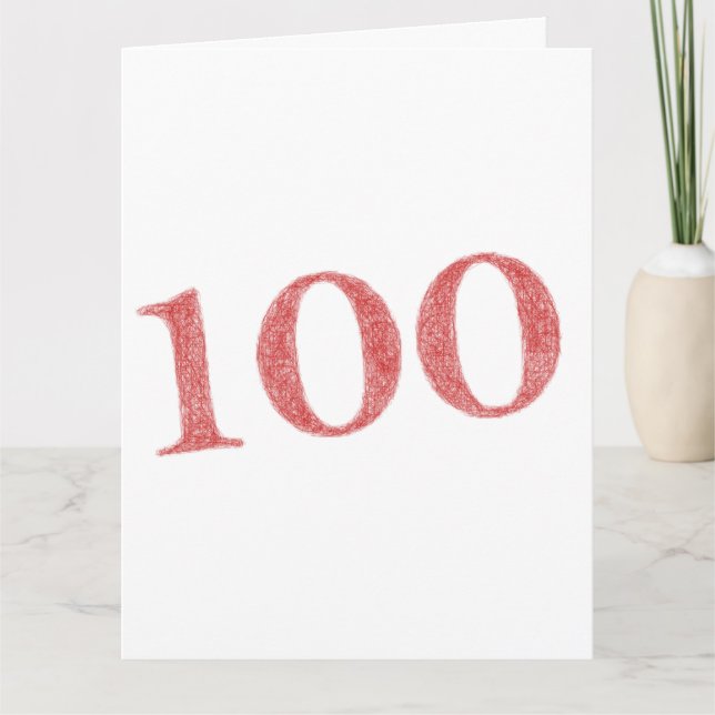 100-årsdagen kort (Framsida)