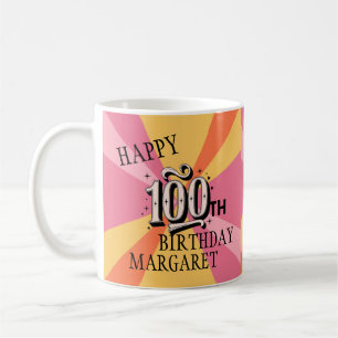 100-årsdagen mugg för 100-årsjubileum