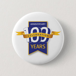 100-årsjubileumsdesign knapp