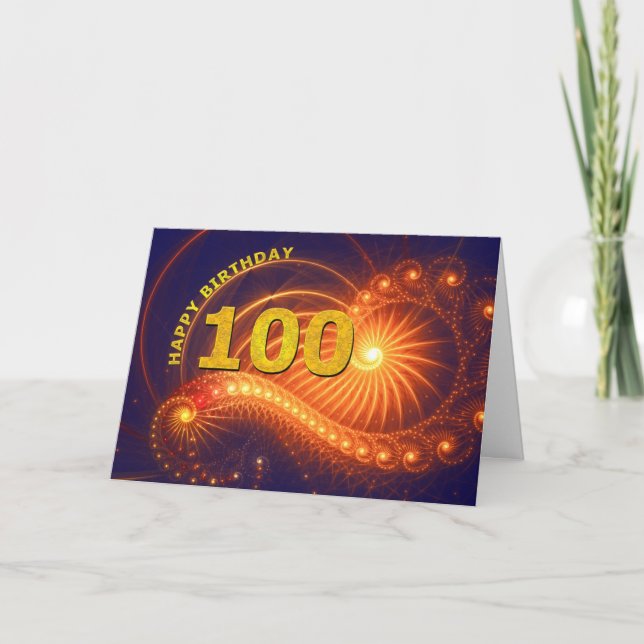 100-årskort kort (Framsida)