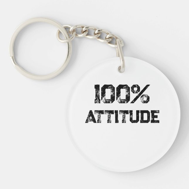 100 % ATTITUDE - Anpassade Office Gift for Confi (Framsidan)