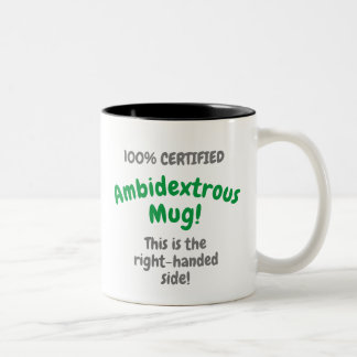 100 % Auktoriserad Ambidexterous Mugg