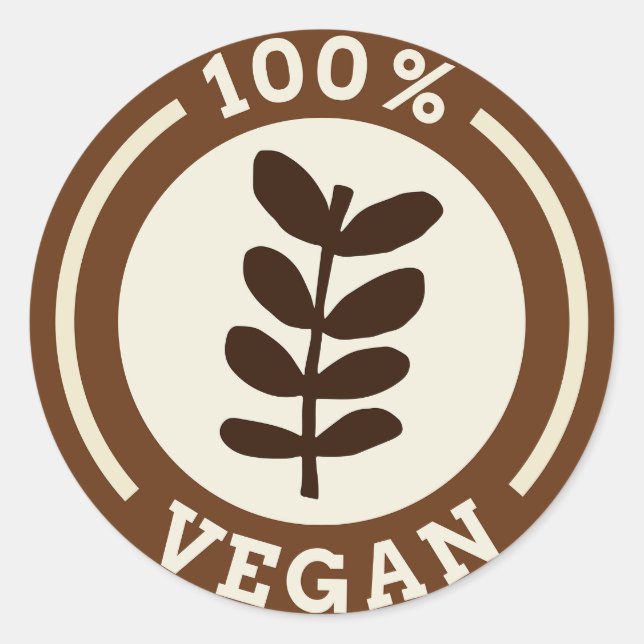 100 % av alla former av etiskt liv runt klistermärke (Framsida)