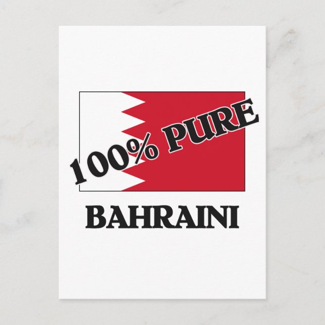 100 % BAHRAINI VYKORT (Framsida)