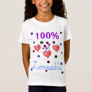 100 % bärbart t shirt