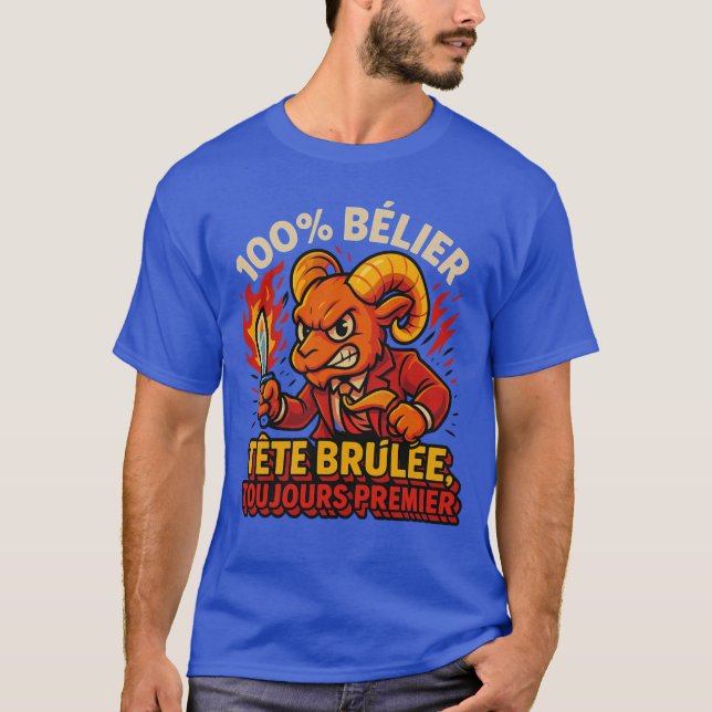 100 % Bélier  T Shirt (Framsida)