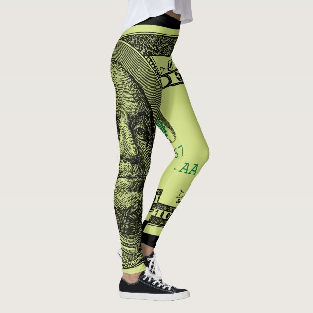 100 Bill Graphic Leggings (Höger)