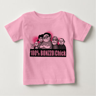 "100 % BONZO Chick" Design av John Rivas Tee Shirt