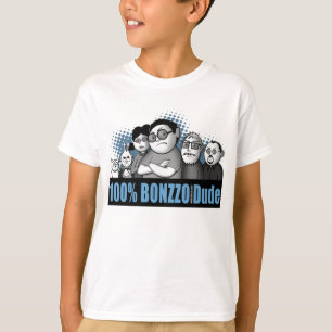 "100 % BONZZO-kompis" design av John Rivas T-shirt