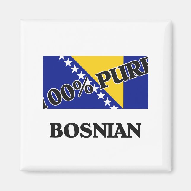 100 % BOSNIAN MAGNET (Framsidan)