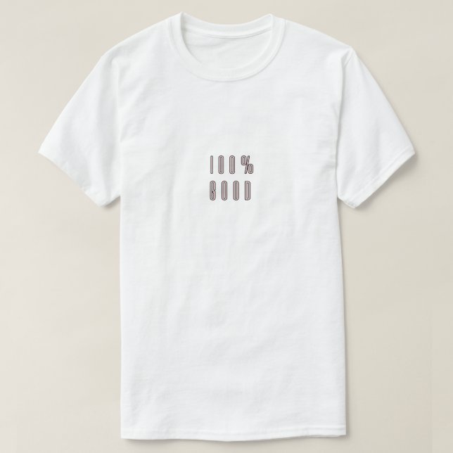 100% bra utslagsplats tee shirt (Design framsida)