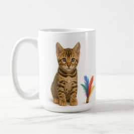 100 % Chance of Chaos - Bengal Kitten Stil Kaffemugg