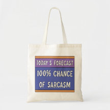 100 % Chance of Sarcasm