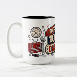 100% chans att pappa fixar det Kaffe kopp
