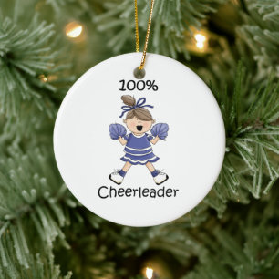 100 % Cheeraker - Brunette Julgransprydnad Keramik