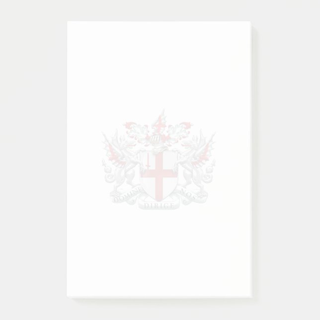 [100] City of London - Jackande av Arm Post-it Block (Framsida)