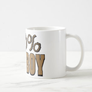 100 % Cowboy Kaffemugg