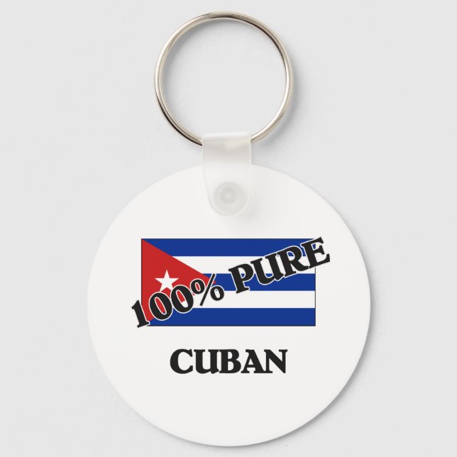 100 % CUBAN NYCKELRING (Framsida)
