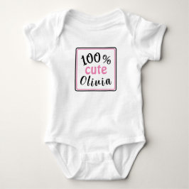 100 % Cute Baby-kostym T Shirt