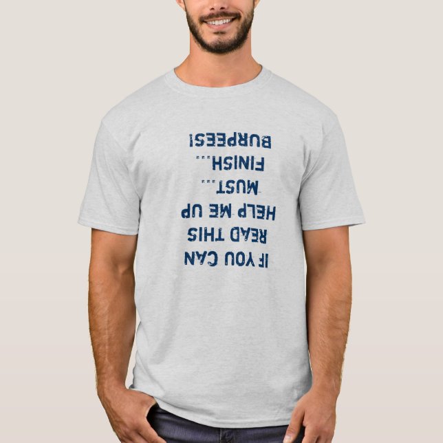 100 dag burpeestege tee (Framsida)