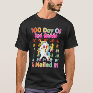 100 dagar av 3:e Klass och 100-dagarsuniversitetet T Shirt