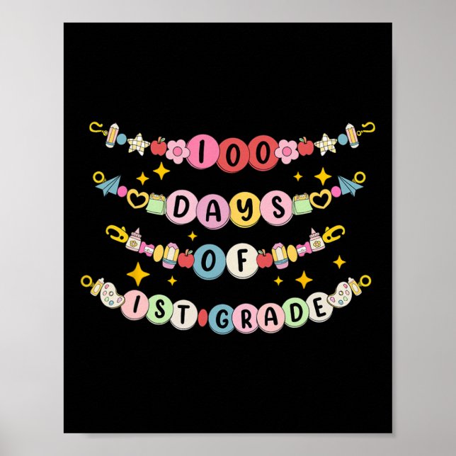 100 dagar av Bracelet Klass 1 Poster (Framsidan)