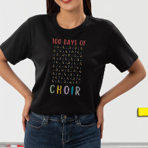 100 dagar av Choir 100:e skoldag Musiklärare