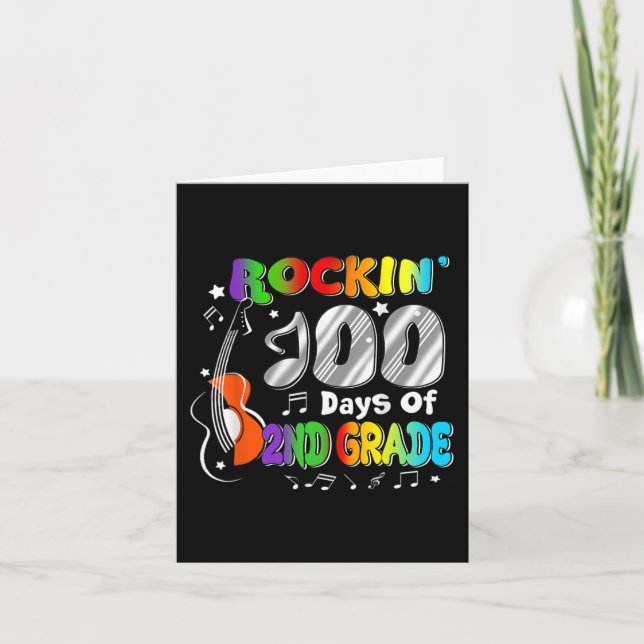 100 dagar av den 100:e Klass-dagen för skolpojkar  Kort (Framsida)