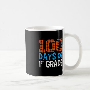 100 dagar av första basketboll-idrotten i klass 10 kaffemugg