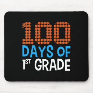 100 dagar av första basketboll-idrotten i klass 10 musmatta