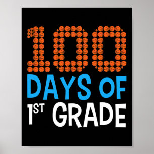 100 dagar av första basketboll-idrotten i klass 10 poster