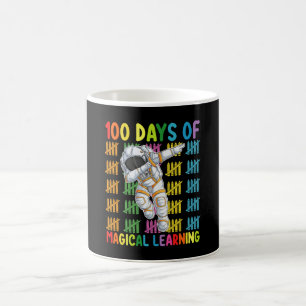 100 dagar av magiskt lärande Astronautskola Kaffemugg