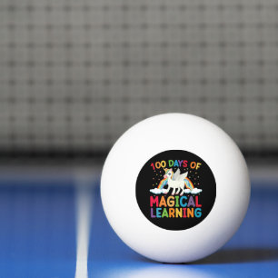 100 dagar av magiskt lärande Skolans enhörningsfli Pingisboll