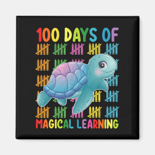 100 dagar av magiskt lärande Sköldpaddans skola Magnet