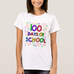 100 dagar av School konfettiTshirts och gåvor T-shirt