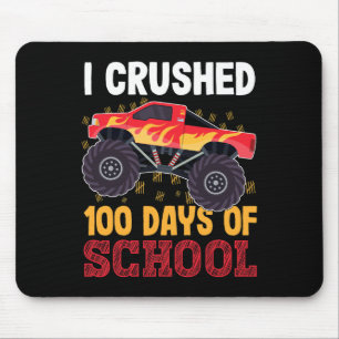 100 dagar av skolmonster Lastbil Kids Girl Musmatta