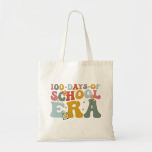 100 dagar av skoltid Groovy lärare barn Tygkasse