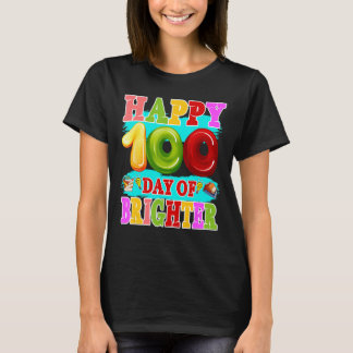 100 dagar Brigadlärare Kids Child Lycklig 100:e da T Shirt