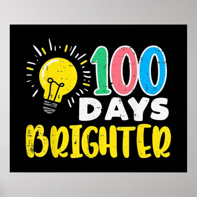 100 dagar Brighter Poster (Framsidan)