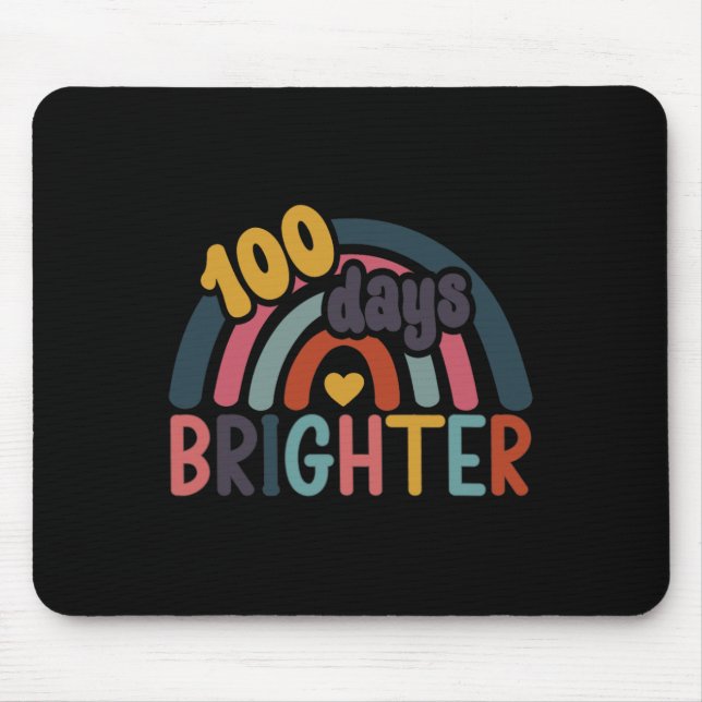 100 dagar Brighter Rainbow 100 Day of School Teac Musmatta (Framsidan)