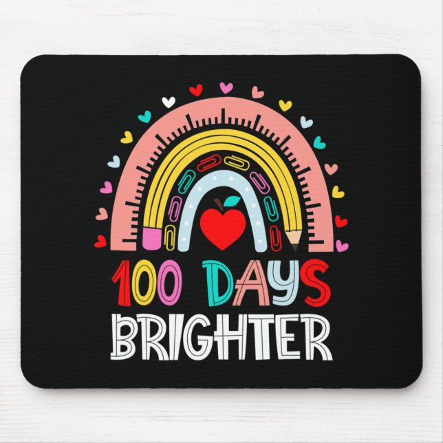 100 dagar Brighter Rainbow 100 Day of School Teac Musmatta (Framsidan)